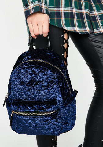 Soft Soul Velvet Backpack