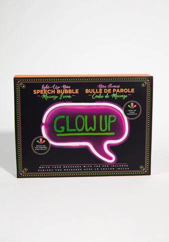 Something To Say Neon Desk Light