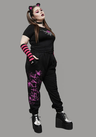 Total Psycho Kitty Graphic Sweatpants