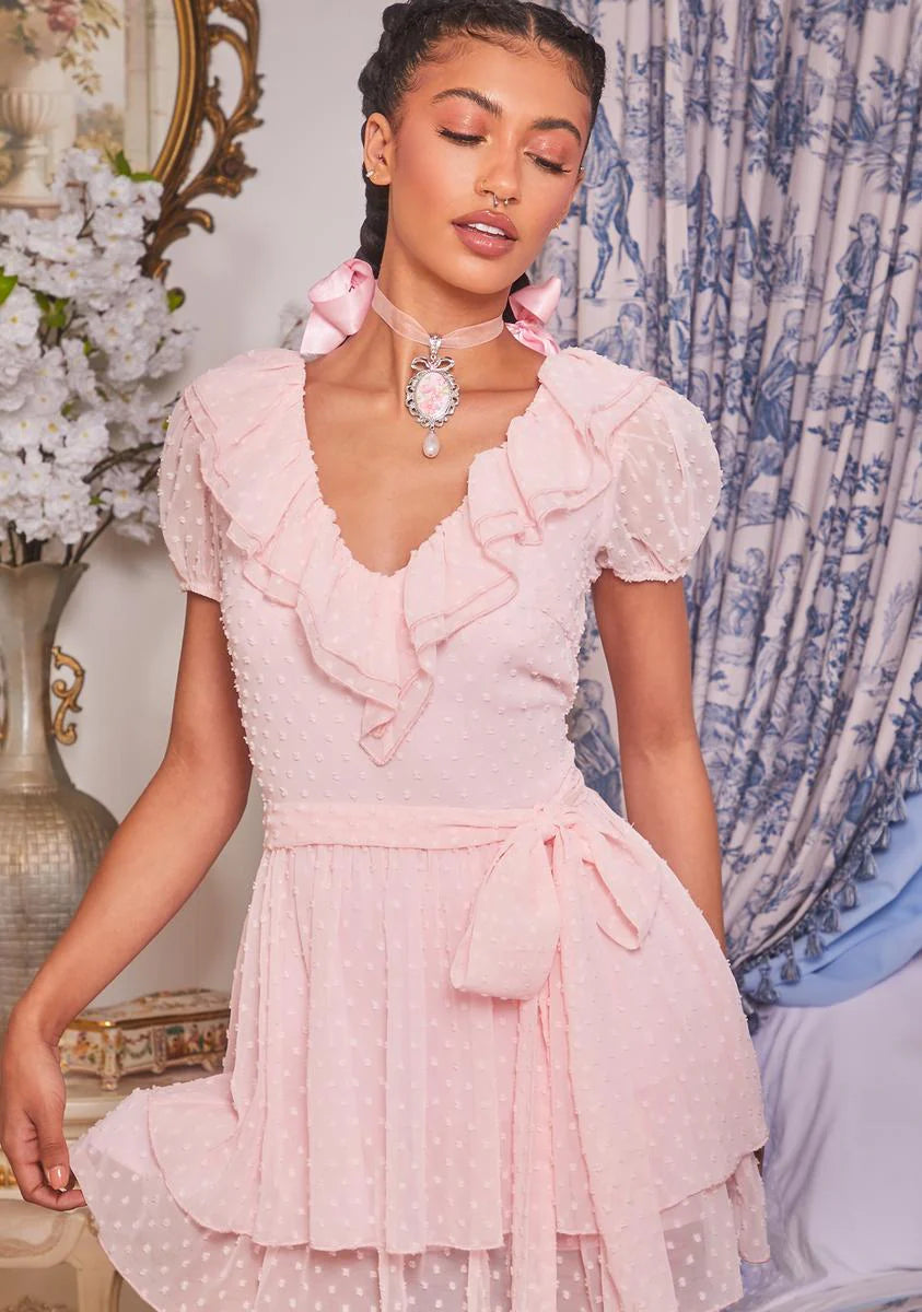 Soft Regal Days Mini Dress