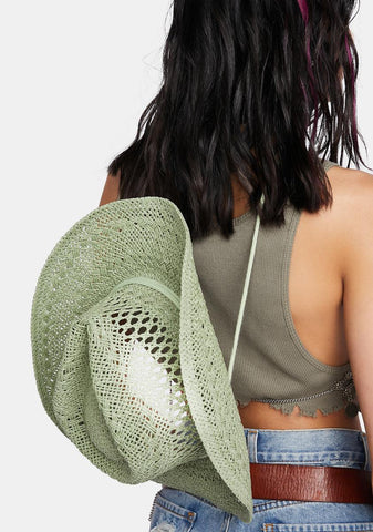 Sage Western Vibes Straw Cowboy Hat