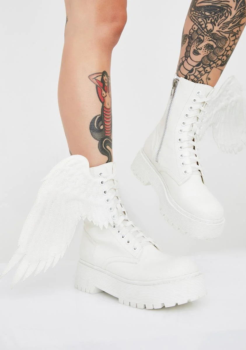 Such A Cherub Combat Boots