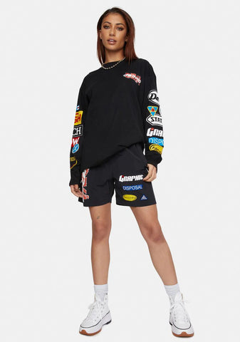 Gurafiku Graphic Shorts