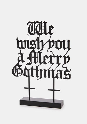 Unhappy Holidays Decorative Sign