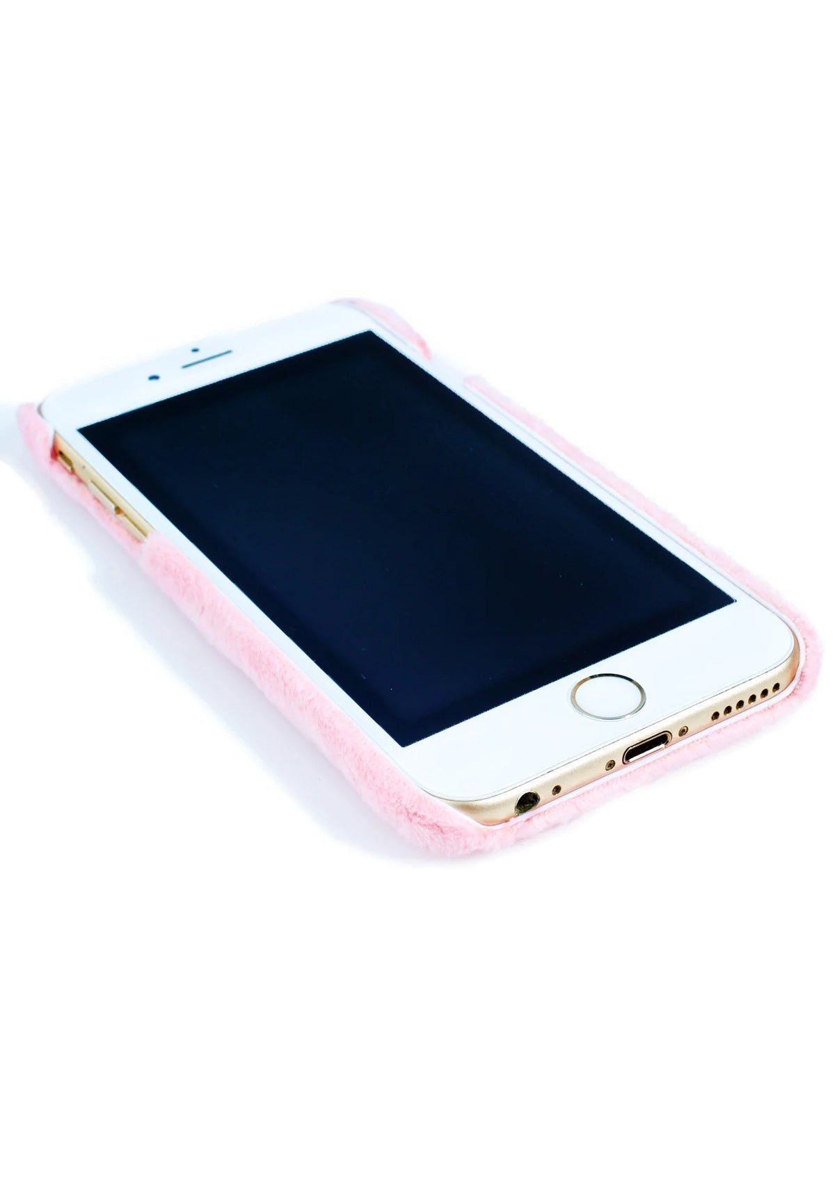 Red Hearts Fuzzy iPhone 6 Case