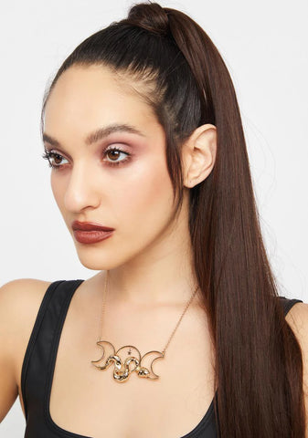 Moonlight Serpent Necklace