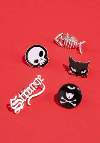 Thank Goth Enamel Pin Pack