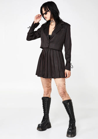 Head Mistress Cropped Jacket