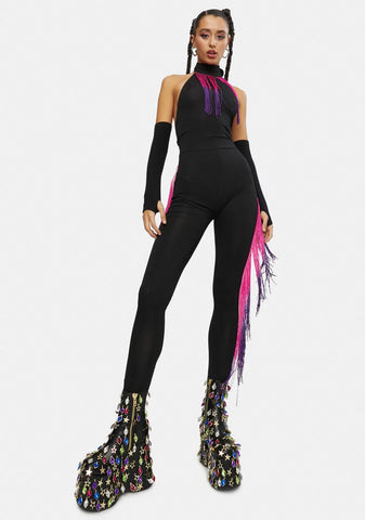 Astral Adventure Fringe Catsuit