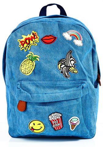 New Flair Patch Backpack
