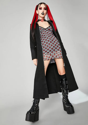 Antisocial Anthem Mesh Dress