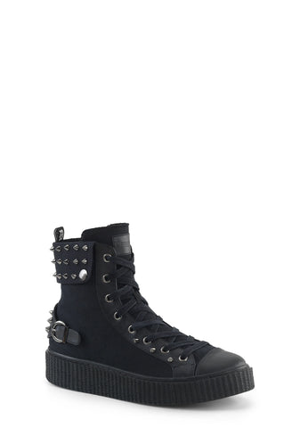 Sneeker-266 Unisex High Top Creeper Sneakers