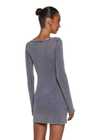 Pen Pals Thermal Mini Dress