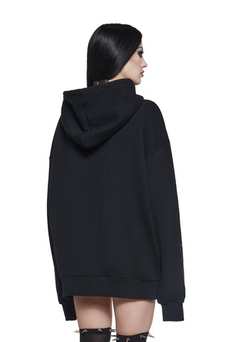 Skeleton Stories Oversized Hoodie