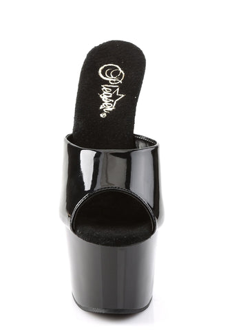 Adore-701 Platform Slides-Black