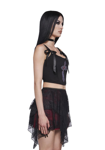 Sinful Sanctuary Corset Top