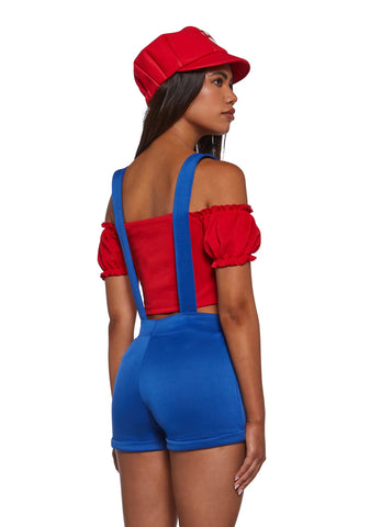 Let's A Go Shorts Costume