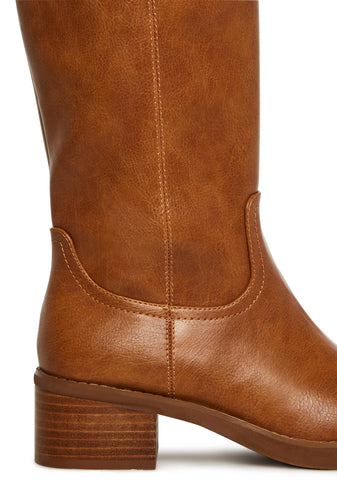 Session Dismissed Moto Boots - Brown