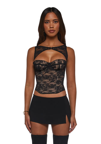 Total Siren Lace Corset Top