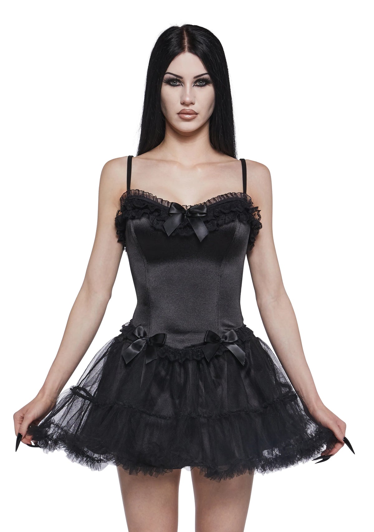 Romantic Age Corset Top - Black