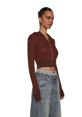 Alternate Ending Thermal Zip-Up Hoodie