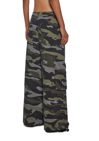 MP3 Dreams Camo Cargo Pants