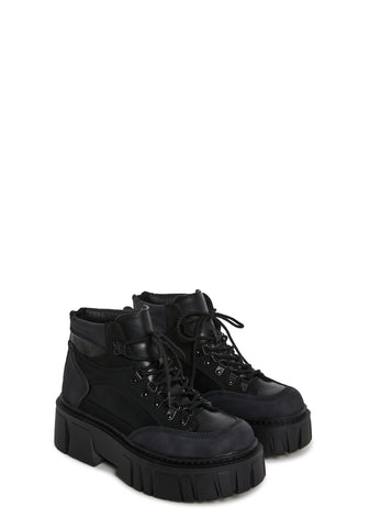 Fashion Critic Hiker Boots