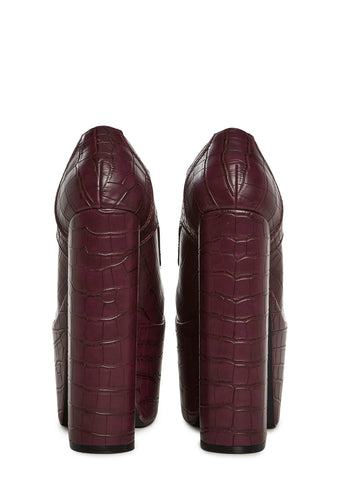 Iconic Walk Platform Oxfords