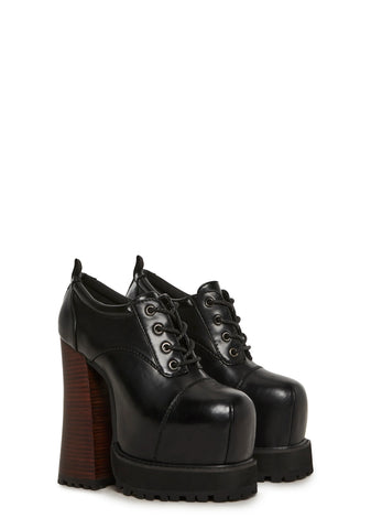 Aura Vibes Platform Oxfords