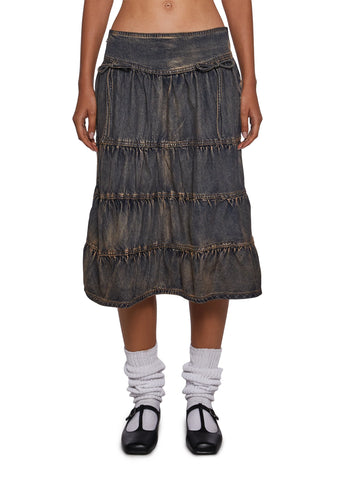 Play Nice Midi Skirt