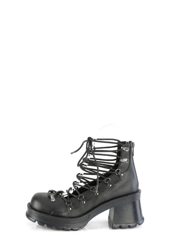 Bratty-32 Platform Ankle High Shoes