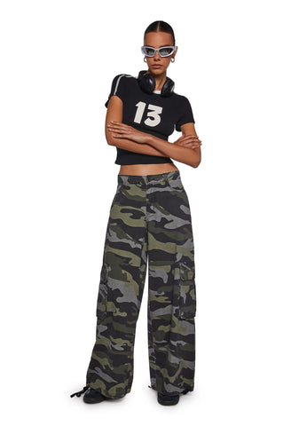 MP3 Dreams Camo Cargo Pants