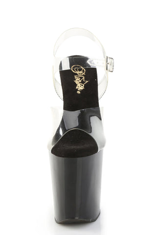 Xtreme-808SPRS Ankle Strap Sandals-Black