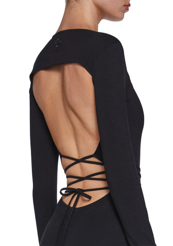 Signal Open Back Catsuit