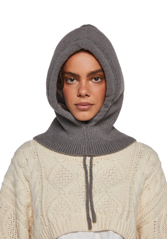 Cold Stare Hood WIth Strings
