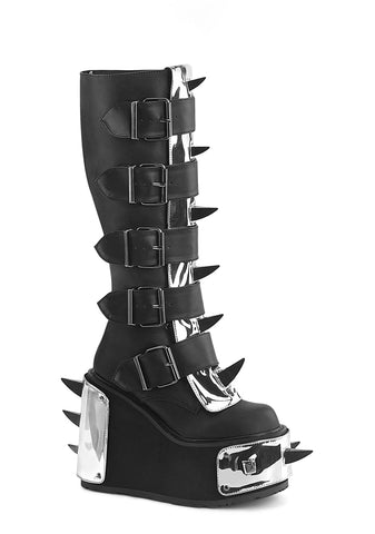 Transformer-800 Platform Knee High Boots