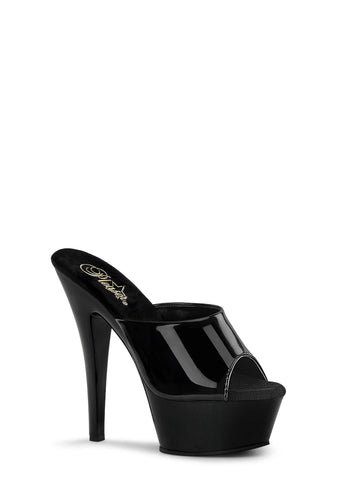 Kiss-201 Platform Slides-Black
