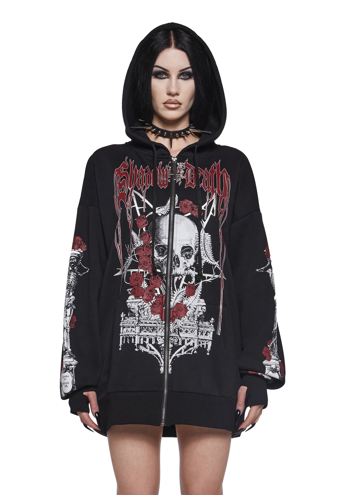 Shadow Of Death Zip-Up Hoodie