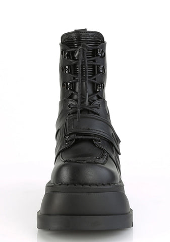 Stomp-13 Platform Wedge Ankle Boots