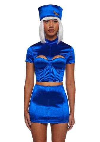 Sci Fi Flight Attendant Costume