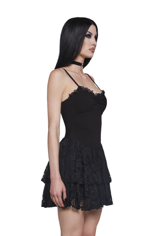 Captivating Horror Mini Dress