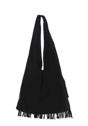 Total Authority Faux Suede Bag