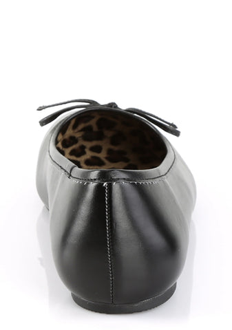 Anna-01 Ballet Flats-Black