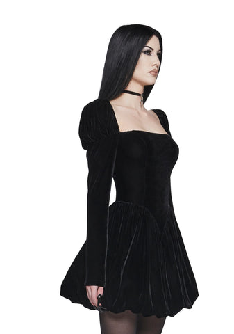 Mystic Hour Velvet Dress