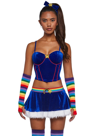 Rainbow Girl Costume