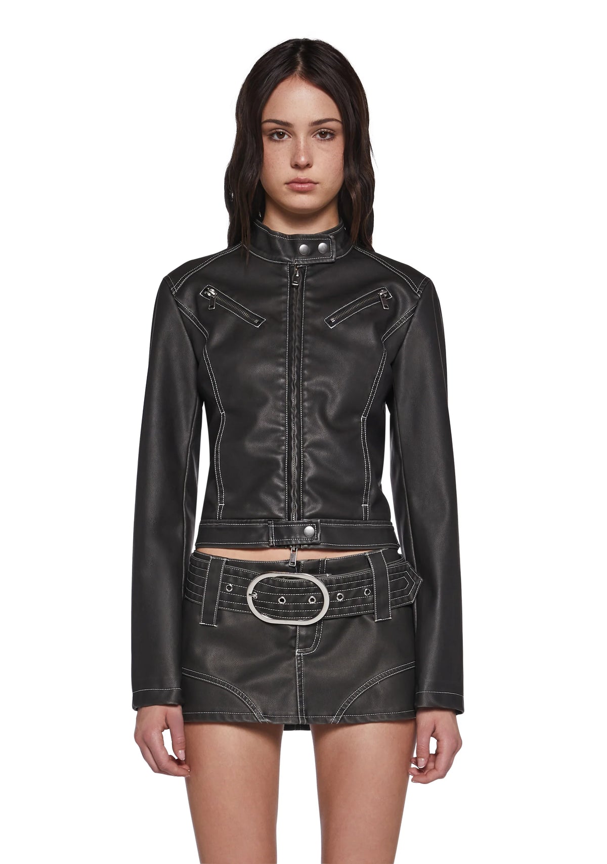 Norah Moto Jacket - Black