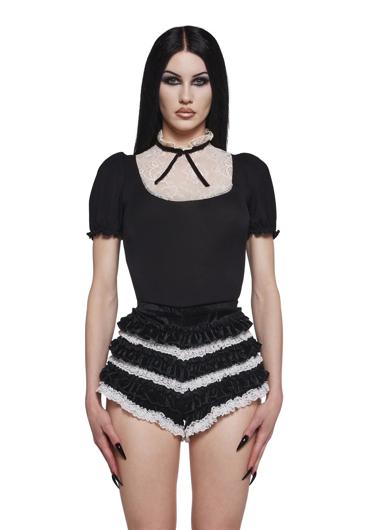 Temptress Eyes Lace Top