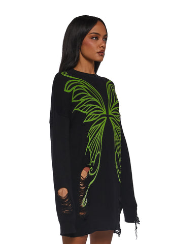 Music Of The Heart Oversized Sweater