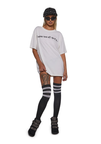 Revolution TV Oversized Tee