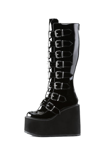 Swing-815 Platform Knee High Boots